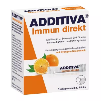 ADDITIVA Immune Direct Sticks, 20 unidades ADDITIVA Immune Direct Sticks, 20 unidades