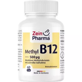 VITAMIN B12 500 μg Methylcobalamin Lozenges, 60 Capsules