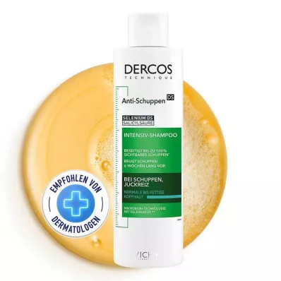 Vichy Dercos shampoo anticaspa para couro cabeludo oleoso, 200 ml Vichy Dercos shampoo anticaspa para couro cabeludo oleoso, 200 ml