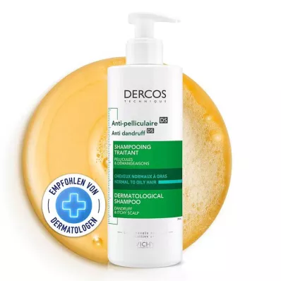Vichy Dercos shampoo anticaspa para couro cabeludo oleoso, 390 ml Vichy Dercos shampoo anticaspa para couro cabeludo oleoso, 390 ml