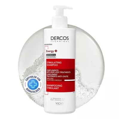 VICHY DERCOS Champô Vital com Aminexil, 400 ml
