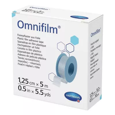 Filme de gesso para fixação Omnifilm 1,25 cmx5 m, 1 peça Filme de gesso para fixação Omnifilm 1,25 cmx5 m, 1 peça