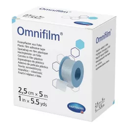 Filme de gesso para fixação Omnifilm 2,5 cmx5 m, 1 peça