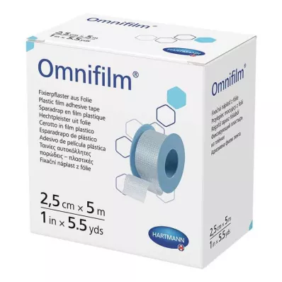 Filme de gesso para fixação Omnifilm 2,5 cmx5 m, 1 peça