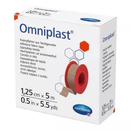 OMNIPLAST Gesso de fixação têxtil 1,25 cmx5 m, 1 pc