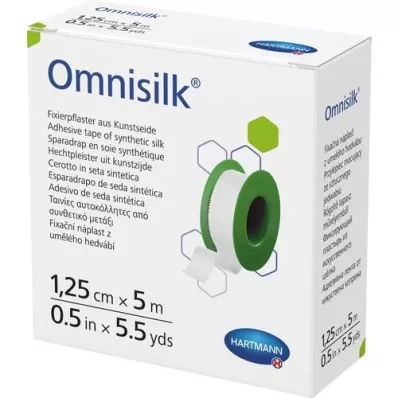 OMNISILK Gesso de fixação de seda artificial 1,25 cmx5 m, 1 pc