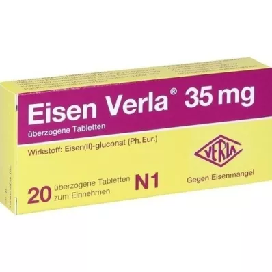 EISEN VERLA Comprimidos revestidos de 35 mg, 20 unidades