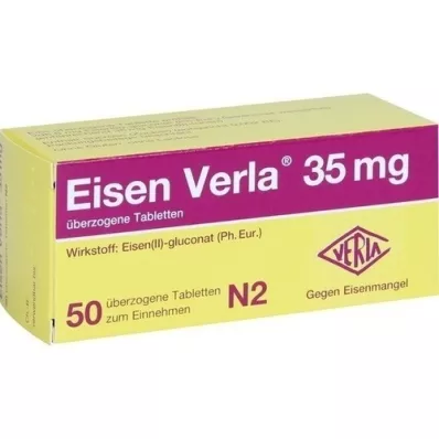 EISEN VERLA Comprimidos revestidos de 35 mg, 50 unidades