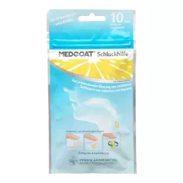 MEDCOAT Gel para ajuda à deglutição, 10 unidades