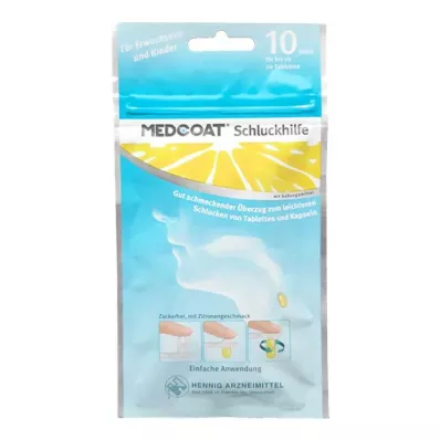 MEDCOAT Gel para ajuda à deglutição, 10 unidades