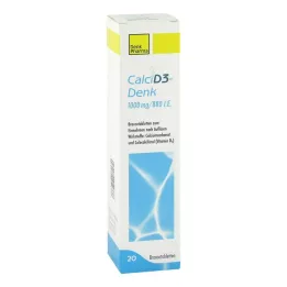 CALCI D3-Denk 1.000 mg/880 U.I. comprimidos efervescentes, 20 unid
