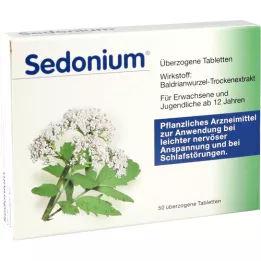 SEDONIUM Comprimidos revestidos, 50 unidades