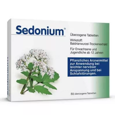 SEDONIUM Comprimidos revestidos, 50 unidades SEDONIUM Comprimidos revestidos, 50 unidades