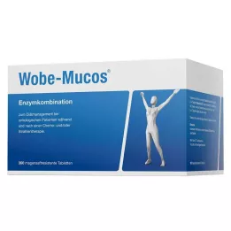 WOBE-MUCOS Comprimidos com revestimento entérico, 360 unidades