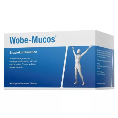 WOBE-MUCOS Comprimidos com revestimento entérico, 360 unidades
