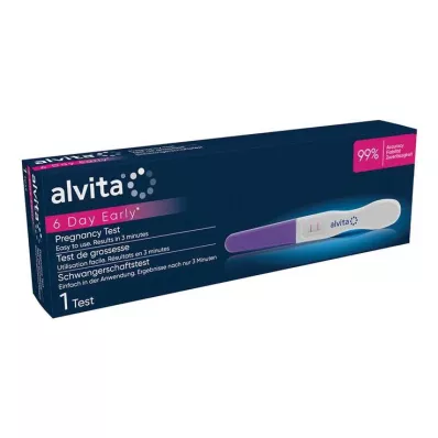 ALVITA Teste de gravidez ultra-precoce, 1 unidade ALVITA Teste de gravidez ultra-precoce, 1 unidade