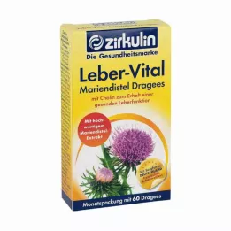 ZIRKULIN Liver Vital Milk Thistle Comprimidos revestidos, 60 Cápsulas