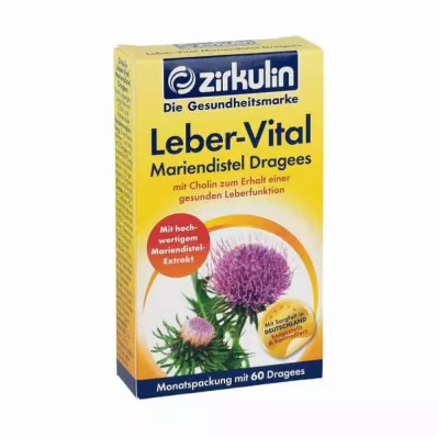 ZIRKULIN Liver Vital Milk Thistle Comprimidos revestidos, 60 Cápsulas ZIRKULIN Liver Vital Milk Thistle Comprimidos revestidos, 60 Cápsulas