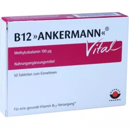 B12 ANKERMANN Vital Tablets, 50 Cápsulas