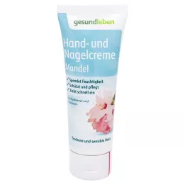 GESUND LEBEN Creme de mãos e unhas de amêndoa, 75 ml