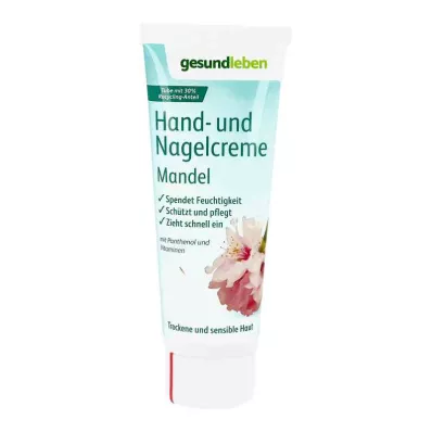 Healthy Living Creme para Mãos e Unhas Amêndoa (75 ml) Healthy Living Creme para Mãos e Unhas Amêndoa (75 ml)
