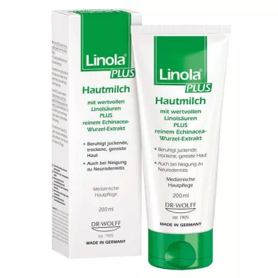LINOLA mais leite de pele, 200 ml LINOLA mais leite de pele, 200 ml