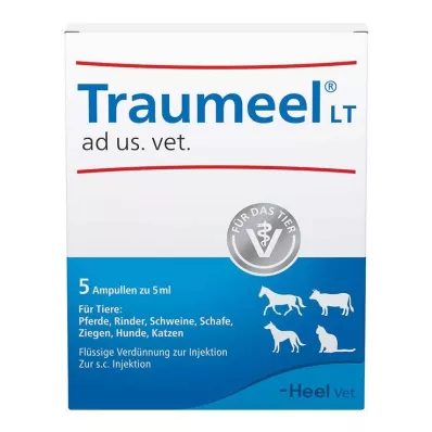 Traumeel LT ampolas veterinárias.(para animais), 5X5 ml Traumeel LT ampolas veterinárias.(para animais), 5X5 ml