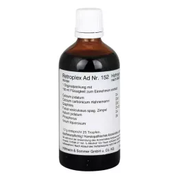 RETROPLEX AD N.º 152 Gotas de inverno, 100 ml