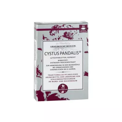 Pastilhas Cystus Pandalis, 66 unidades Pastilhas Cystus Pandalis, 66 unidades
