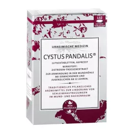 CYSTUS Pastilhas de Pandalis, 132 peças