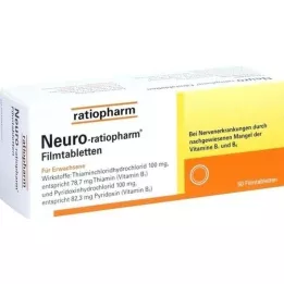 NEURO-RATIOPHARM Comprimidos revestidos por película, 50 unidades