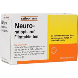 NEURO-RATIOPHARM Comprimidos revestidos por película, 100 unidades