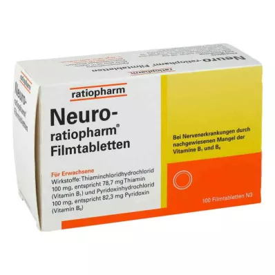 Comprimidos revestidos por película Neuro-ratiopharm (100 peças) Comprimidos revestidos por película Neuro-ratiopharm (100 peças)