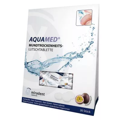 MIRADENT Pastilhas para boca seca Aquamed, 60 g MIRADENT Pastilhas para boca seca Aquamed, 60 g