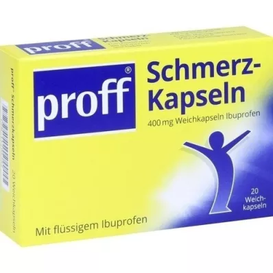 PROFF Cápsulas para a dor 400 mg, 20 unid