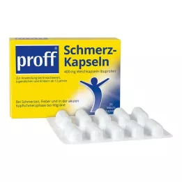 PROFF Cápsulas para a dor 400 mg, 20 unid