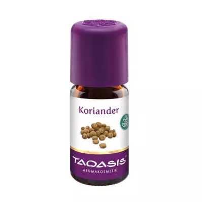 Óleo orgânico de coentro, 5 ml