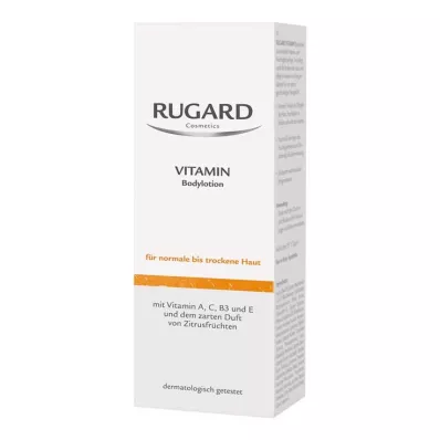Loção Corporal Vitamina Rugard, 200 ml