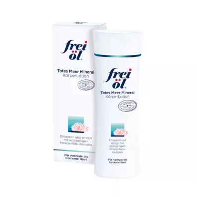 Loção corporal mineral do Mar Morto com óleo grátis (200 ml)