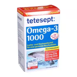 TETESEPT Omega-3 1000 Cápsulas, 80 Cápsulas