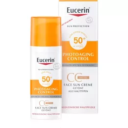 EUCERIN Sol CC Creme com cor média LSF 50+, 50 ml