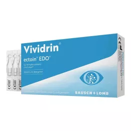 VIVIDRIN ectoin EDO colírio, 10X0,5 ml