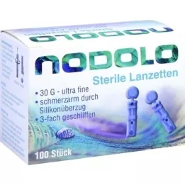 LANZETTEN NODOLO 30 G ultrafino estéril, 100 unidades