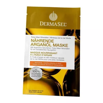Dermasel Spa Máscara Nutritiva de Óleo de Argan do Mar Morto, 12 ml Dermasel Spa Máscara Nutritiva de Óleo de Argan do Mar Morto, 12 ml