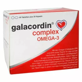 GALACORDIN Complex Omega-3 Tablets, 60 Cápsulas