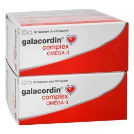 GALACORDIN Complex Omega-3 Tablets, 120 Cápsulas