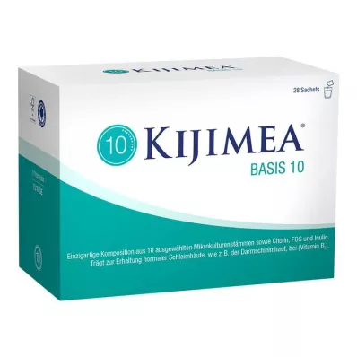 KIJIMEA Pó de base 10, 28X2 g KIJIMEA Pó de base 10, 28X2 g
