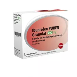 IBUPROFEN PUREN Granulado 400 mg para uso oral, 20 unidades
