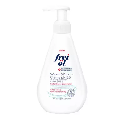 Creme de banho Free Oil Wash &amp; , 250 ml
