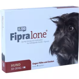 FIPRALONE Solução de 134 mg para cães de tamanho médio, 4 unidades